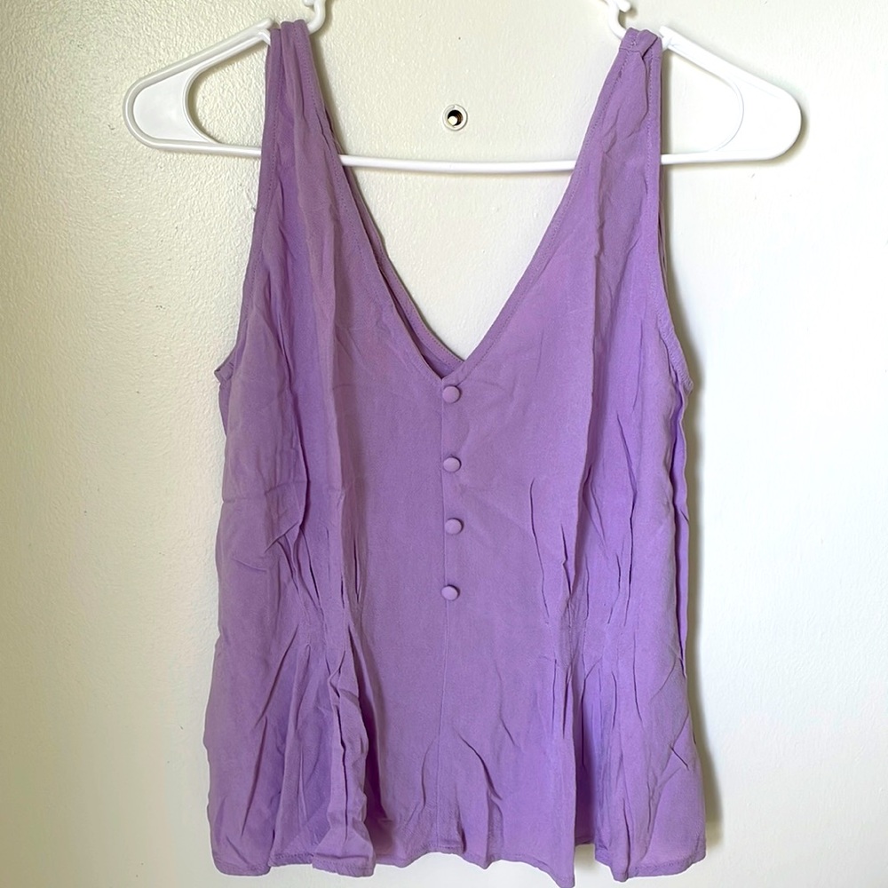 Mango v neck top